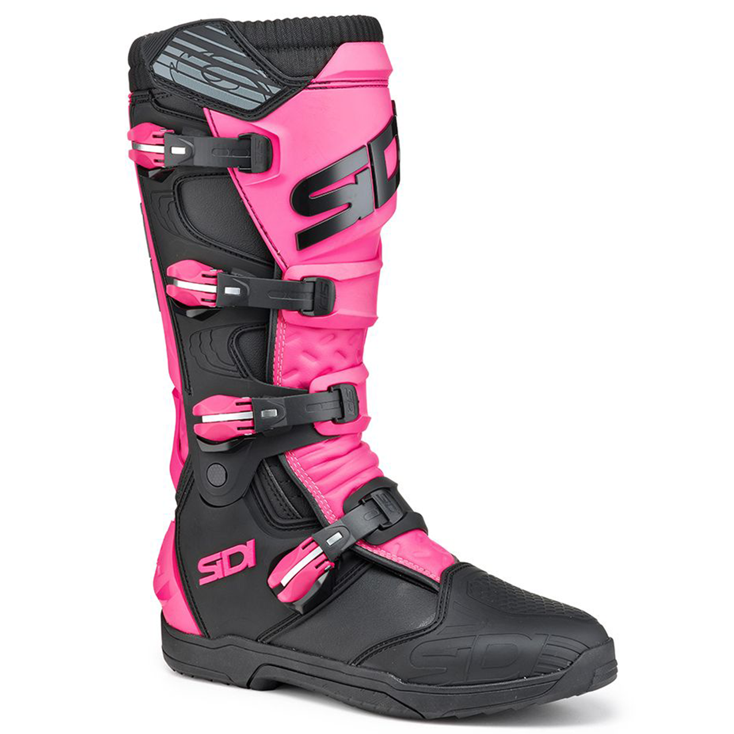 Sidi Sidi X-Power Boots (CE) - Black/Pink - Front View
