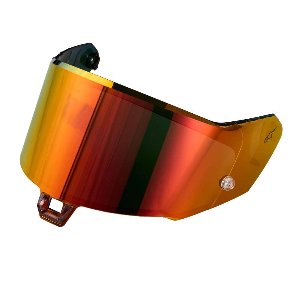 Alpinestars S-02.1-R Visor AV Mirror Red ( R10 & R7 )