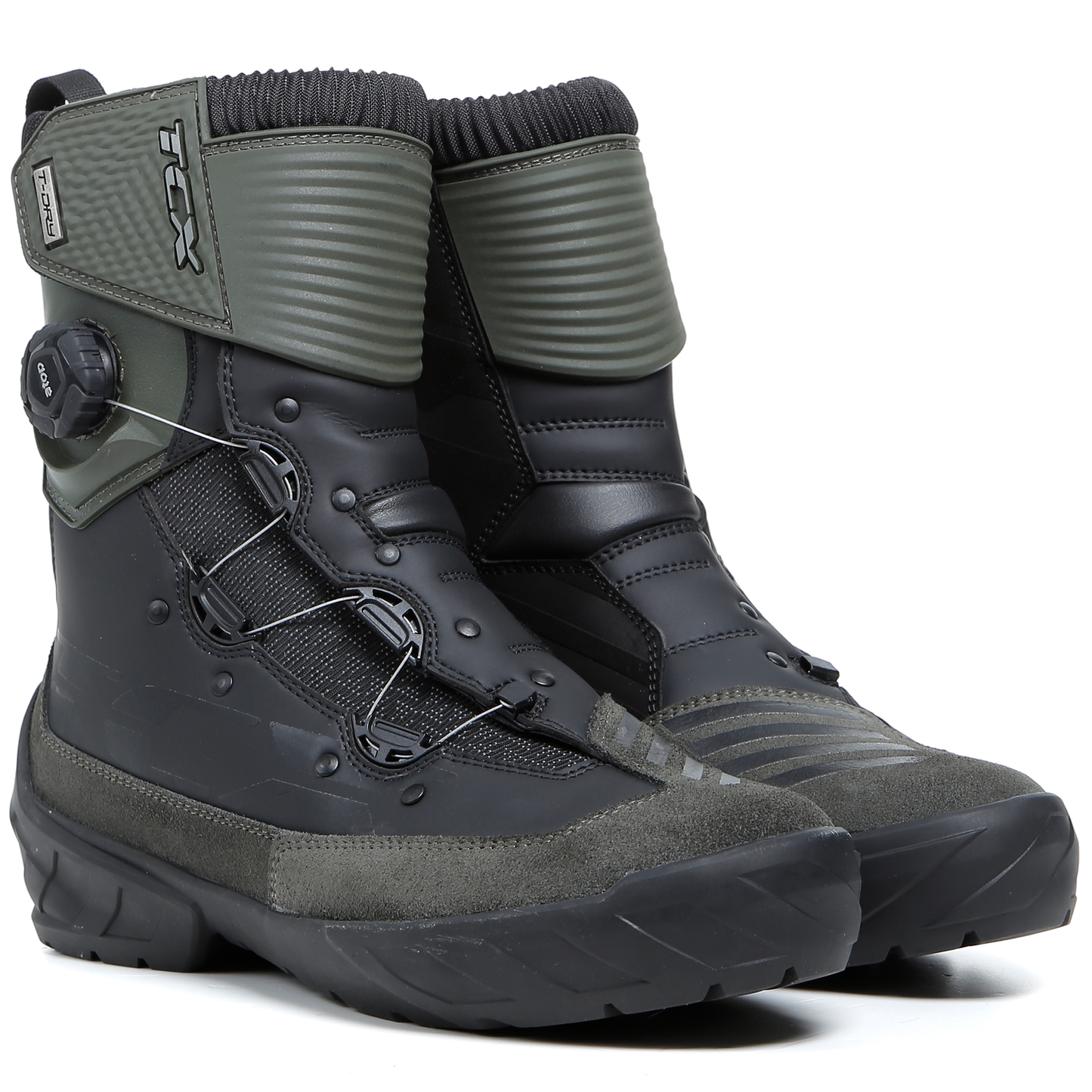 TCX Infinity 3 Mid Waterproof - Black/Green