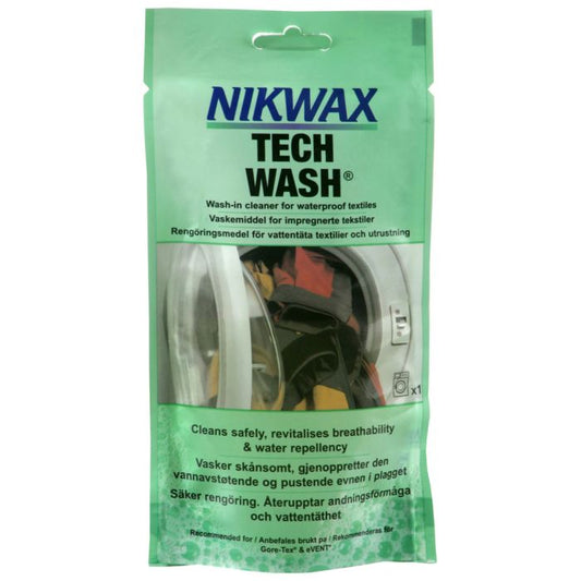 Nikwax Tech Wash Pouch 100ml