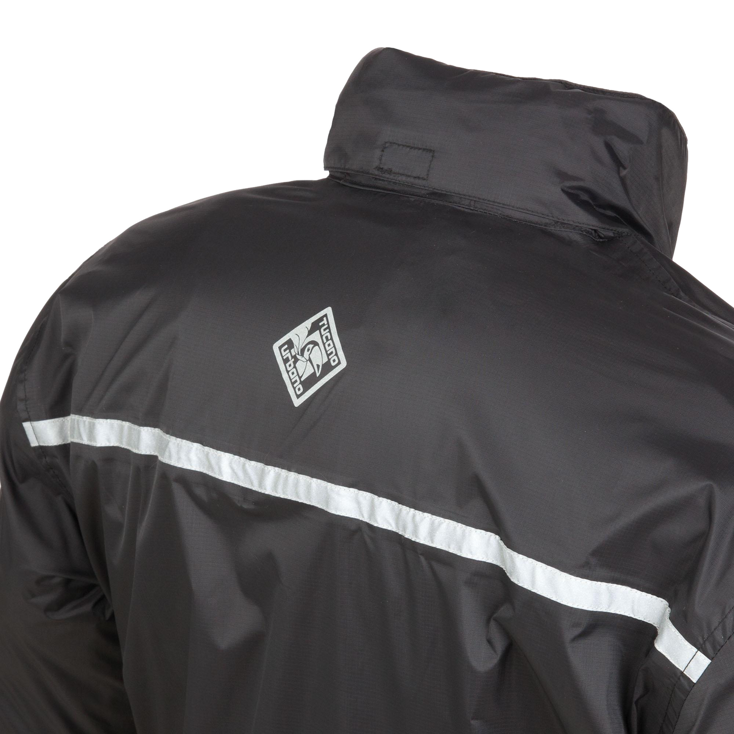 Tucano Urbano Nano Plus Hydroscud Super-Compact Raincoat Jacket - Black