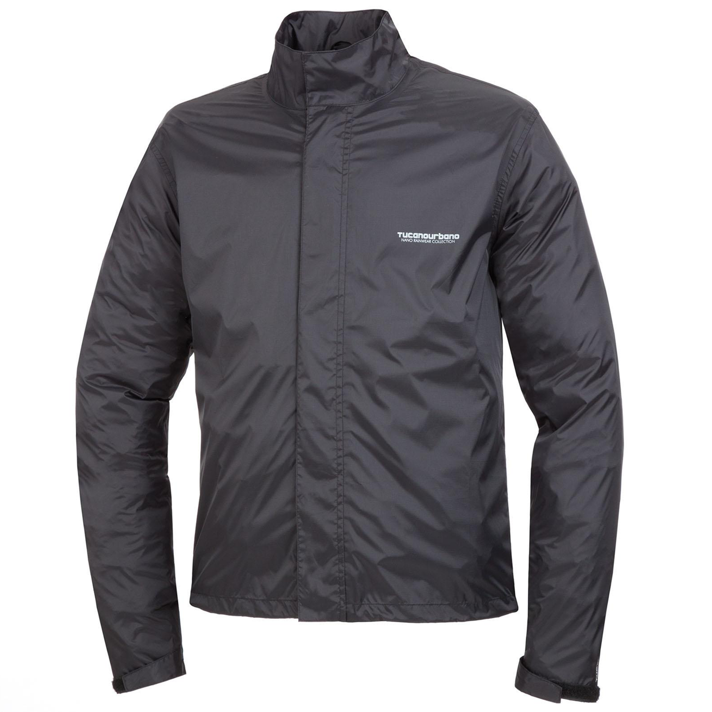 Tucano Urbano Nano Plus Hydroscud Super-Compact Raincoat Jacket - Black