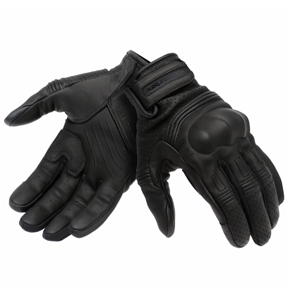 Tucano Urbano Supergig Leather Gloves - Black
