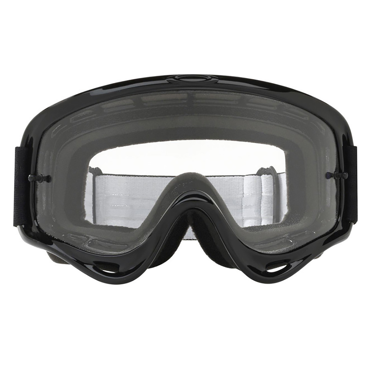 Oakley XS O Frame MX Goggle (Jet Black) Clear Lens