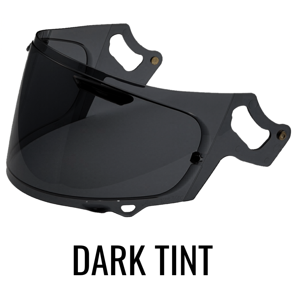 Arai VAS-V Max Vision Visor- DARK TINT (RX-7V/RX-7V EVO, Quantic, QV PRO, Chaser x And Concept XE)