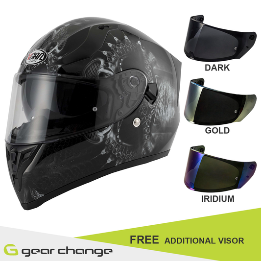 Vcan H128 - Drogon - Free Additional Visor