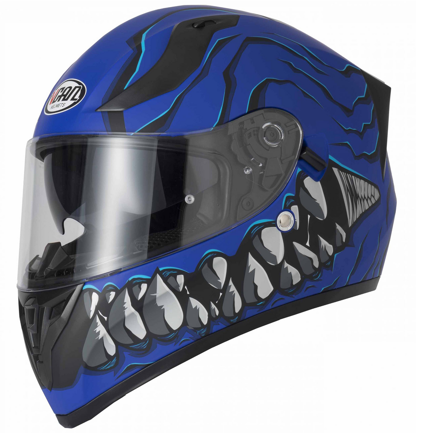 Vcan H128 - Mordhi Blue - Free Additional Visor