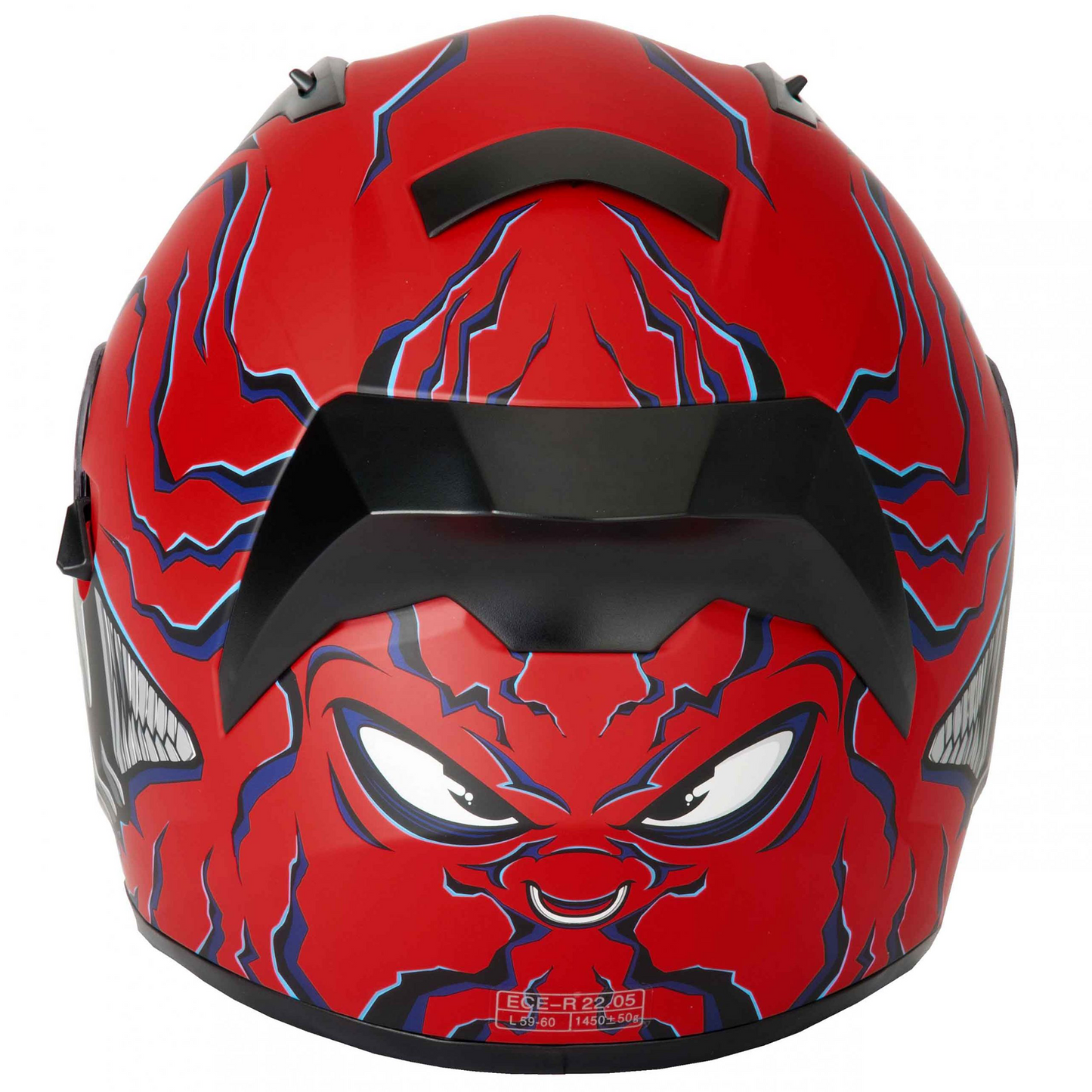 Vcan H128 - Mordhi Red  - Free Additional Visor