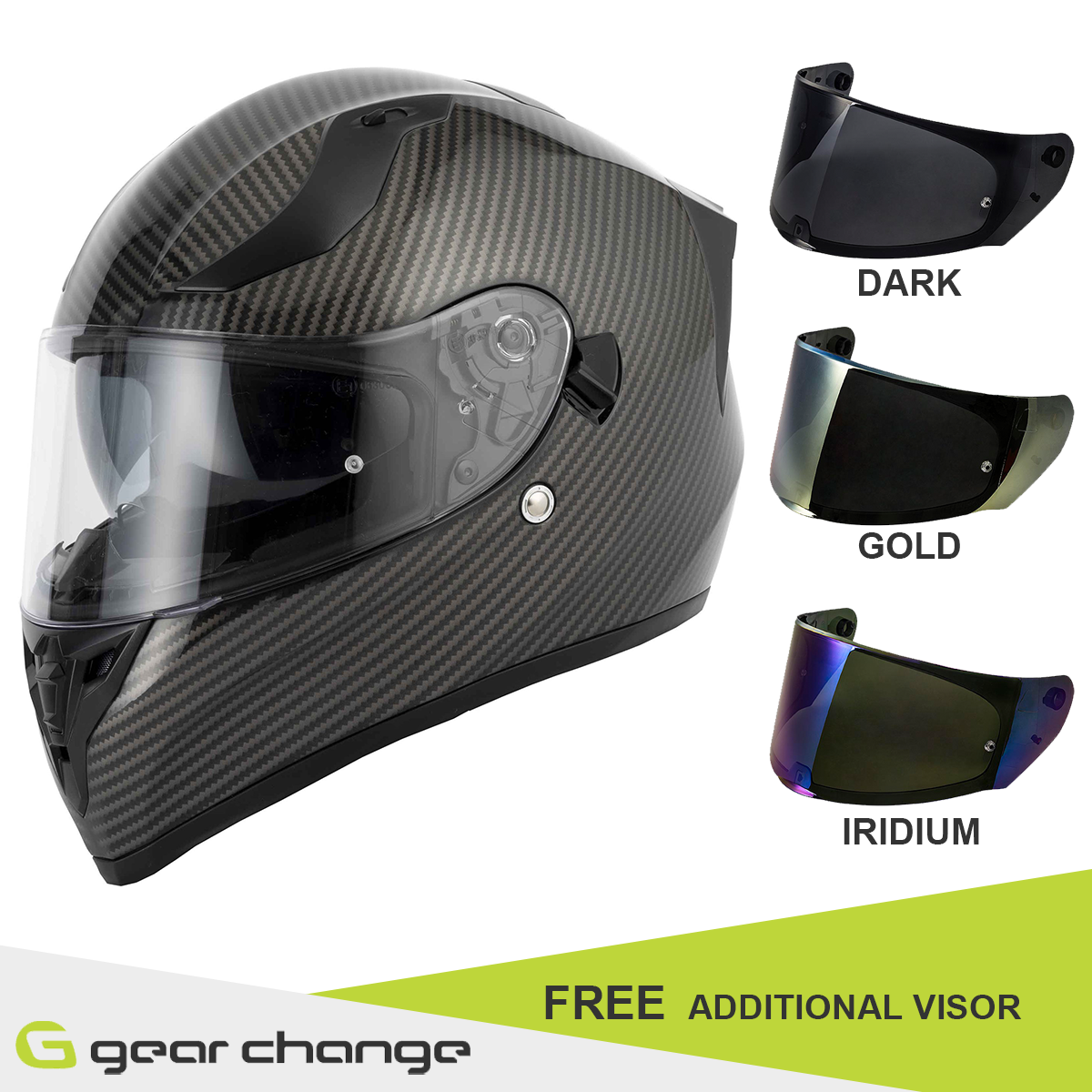 Vcan H128 - Venom FCW - Free Additional Visor