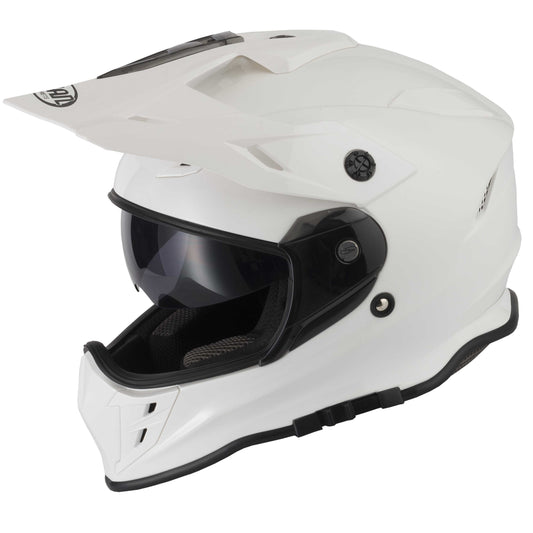 Vcan H331 Dual Sport - Gloss White