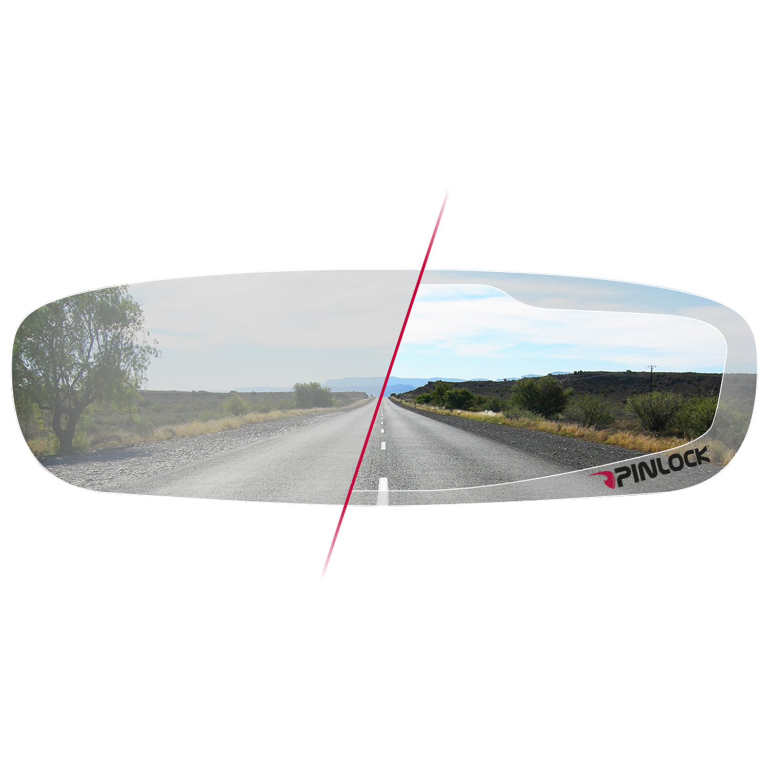 Lente Pinlock 70 DKS458 Shark Per Casco SKWAL I3; D-SKWAL 3; RIDILL 2 - Foto 2