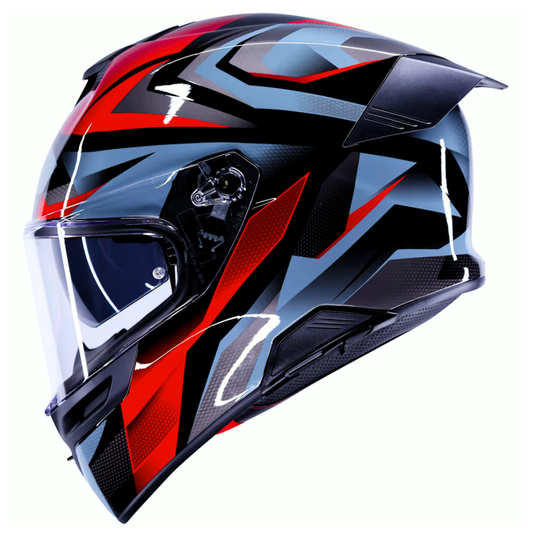 AGV K5 MUNOR MATT BLACK/RED