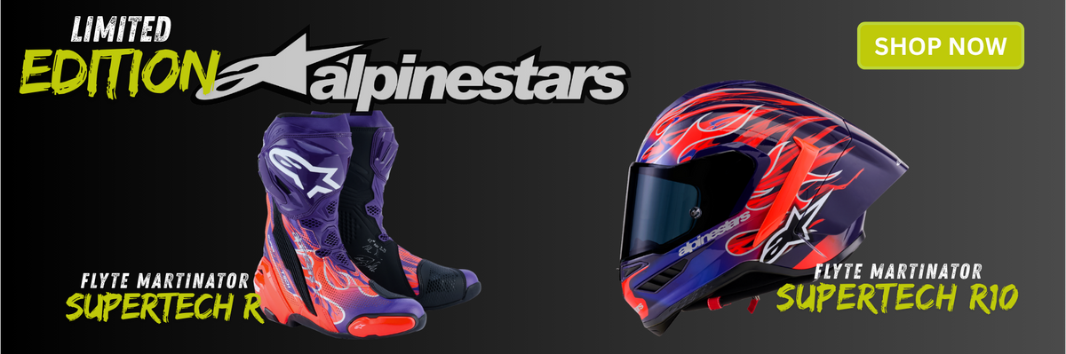 Alpinestars supertech r10 flyte limited edition helmet