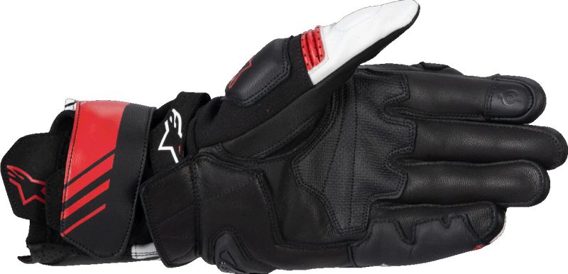 Alpinestars GP Plus R V3 Gloves Black White Bright Red