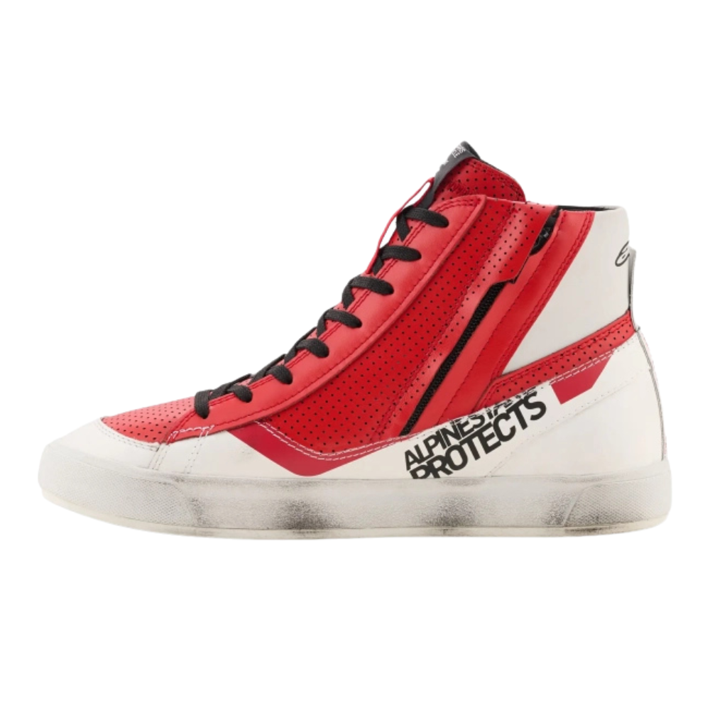 Alpinestars Stated Flair Shoes - White/Bright Red
