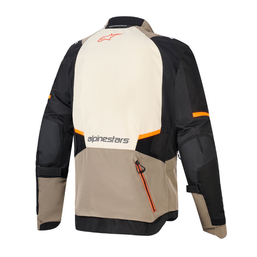 Alpinestars Alpinestars Andes V4 Drystar Jacket Walnut Mastic Black - Side View