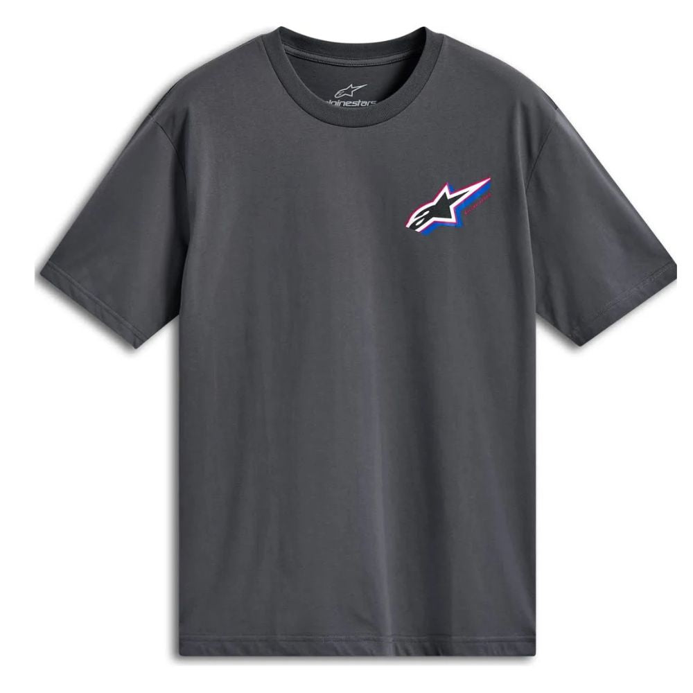 Alpinestars Alpinestars Angler CSF SS T-Shirt -  Charcoal - Side View