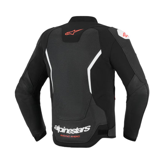Alpinestars GP Force V2 Leather Jacket - Black/White