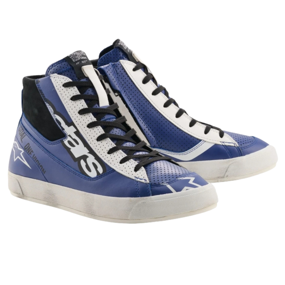 Alpinestars Stated Flair Shoes Bright Blue/White