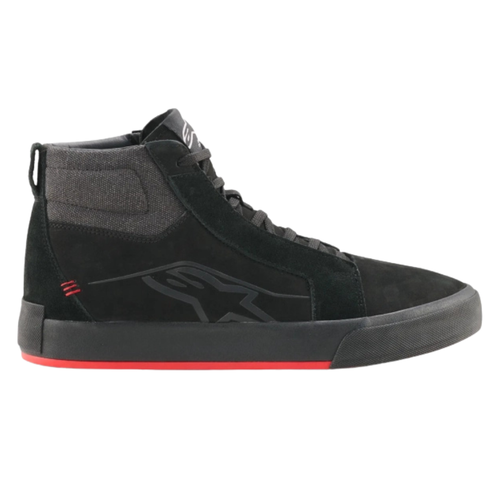 Alpinestars Ride-63 Leather Riding Boots Black / Bright Red