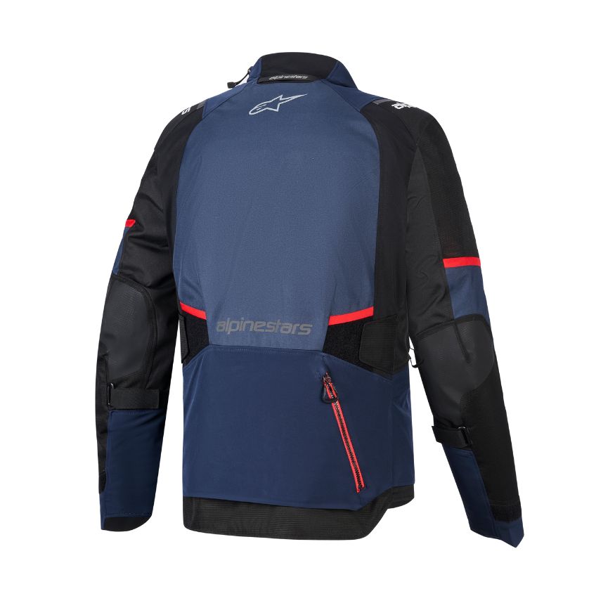 Alpinestars Alpinestars Andes V4 Drystar Jacket Night Navy Mood Indigo Black - Side View