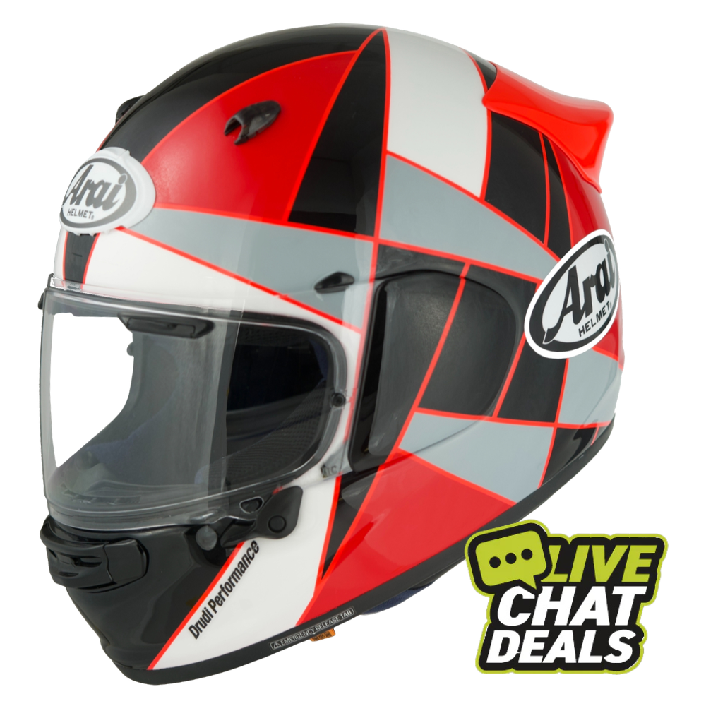 Arai Quantic Peak Red