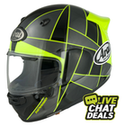 Arai Quantic Peak Yellow