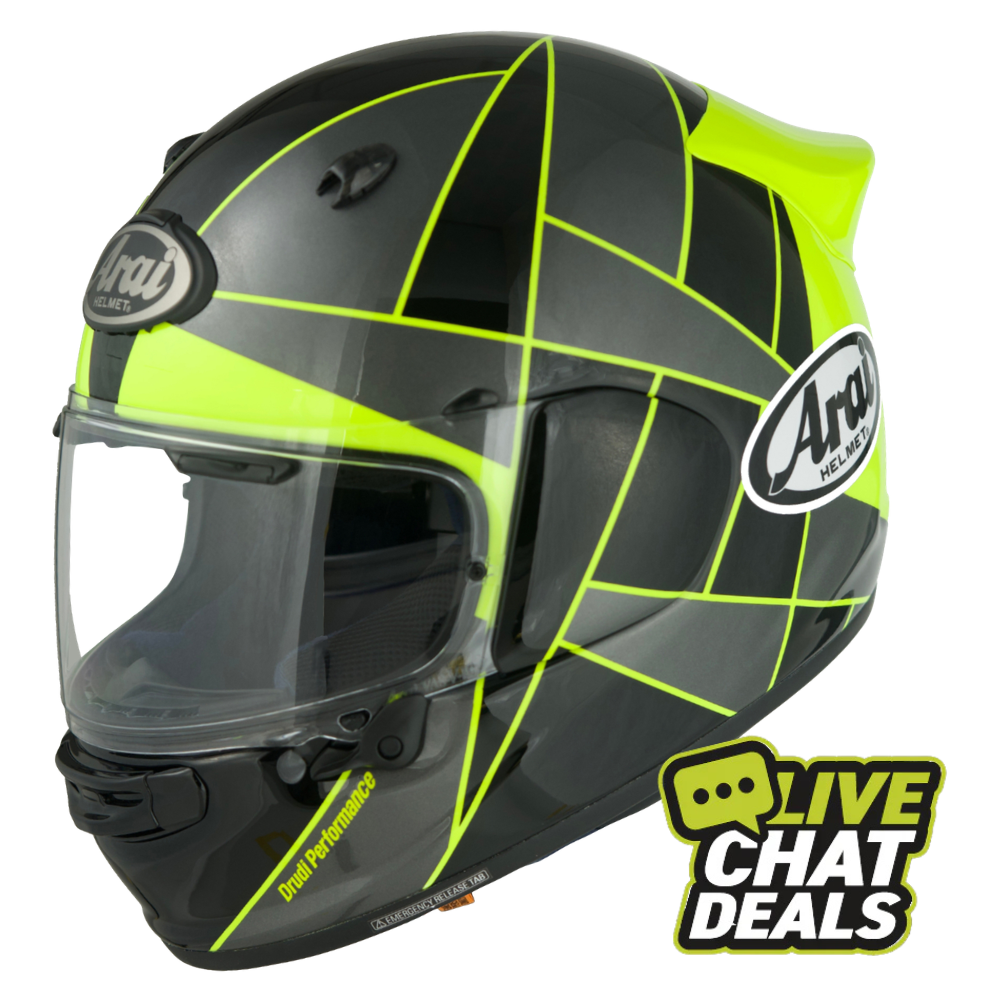 Arai Quantic Peak Yellow