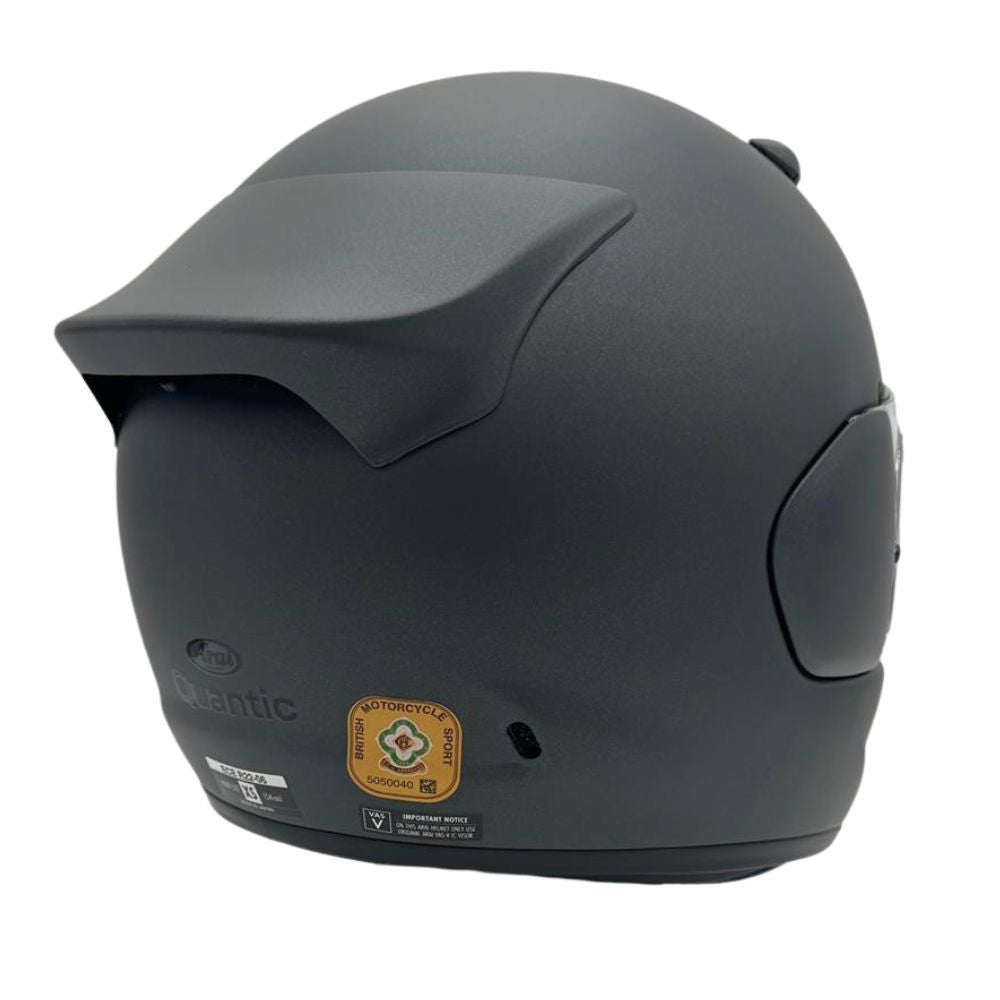Arai Arai Quantic Solid Frost Gun Metallic - View 8
