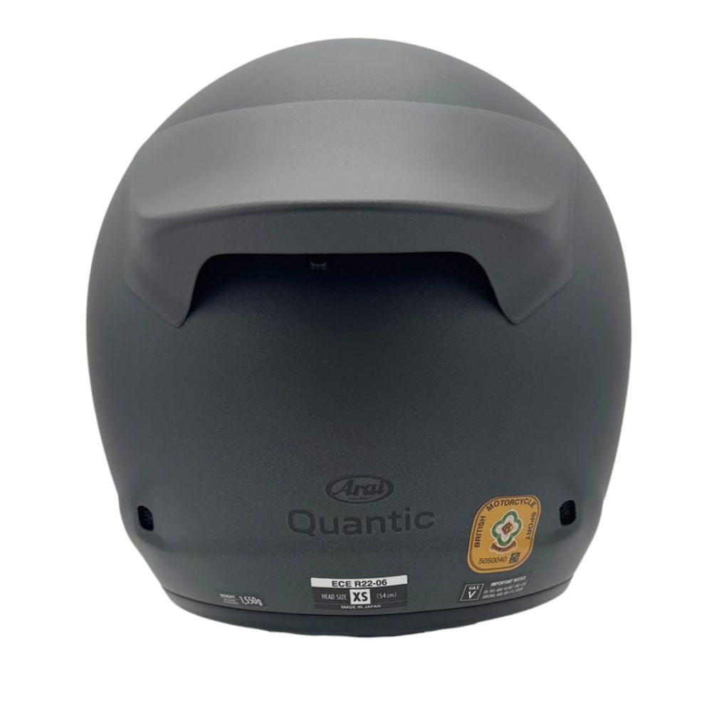 Arai Arai Quantic Solid Frost Gun Metallic - Interior View
