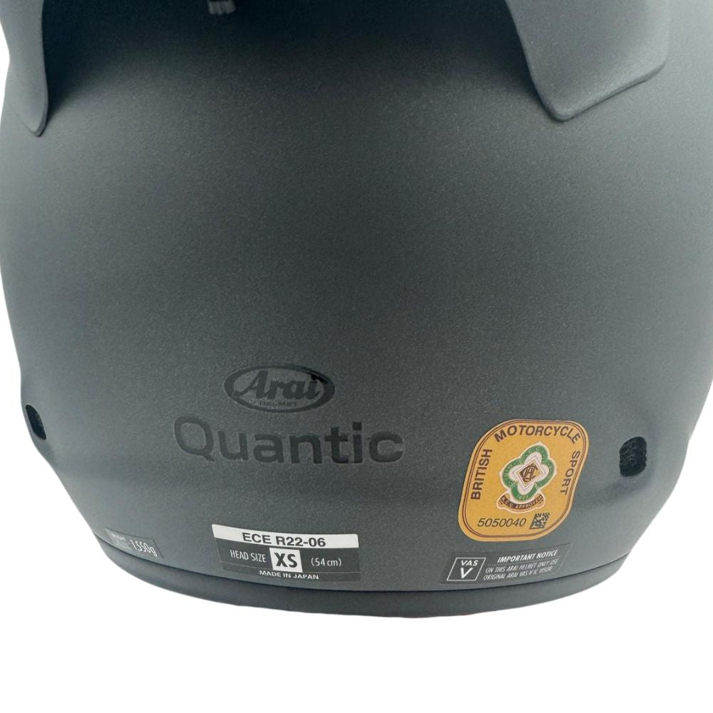 Arai Arai Quantic Solid Frost Gun Metallic - View 10