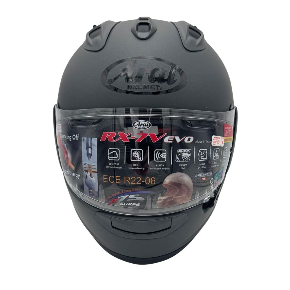 Arai Arai RX-7V Evo Solid Frost Gun Metallic - Interior View