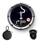 Beeline Moto II Classic Edition Chrome - GPS SAT NAV SYSTEM (Free Bar Mount & Case)