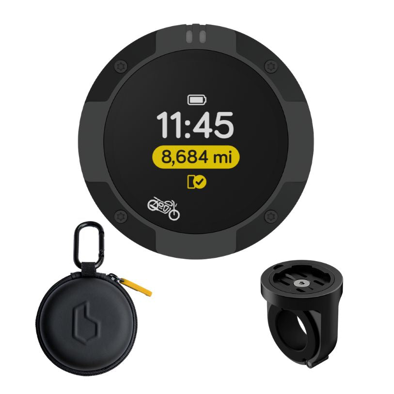 Beeline Moto II - Black - GPS SAT NAV SYSTEM  (Free Bar Mount & Case)