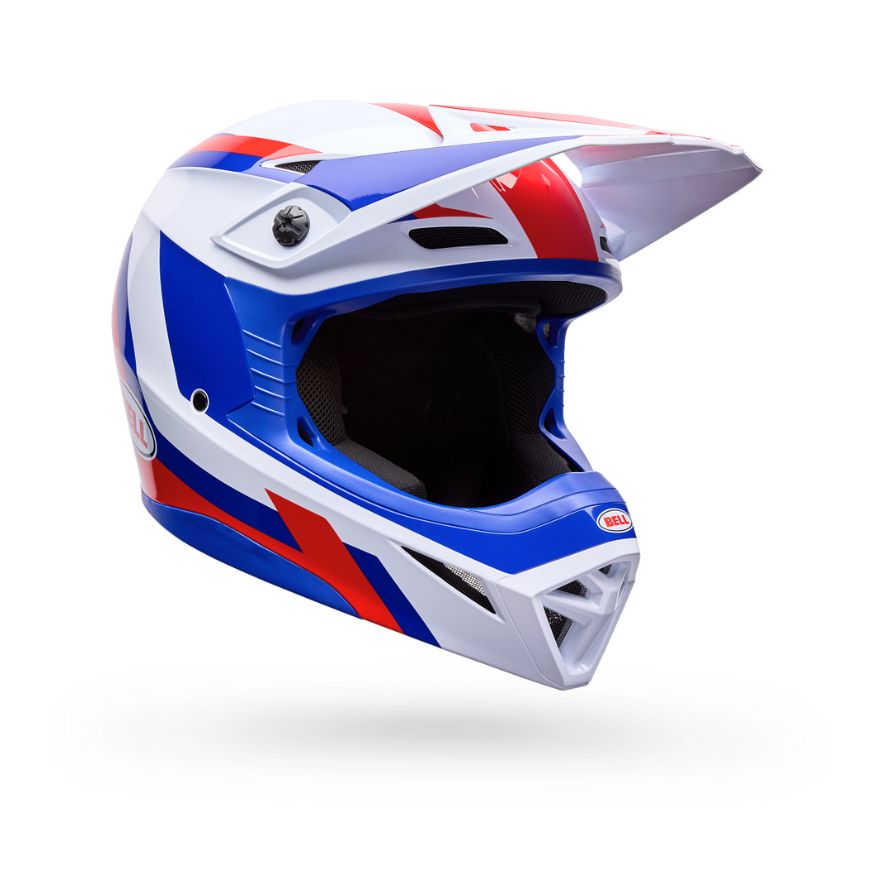 Bell MX-10 MIPS Dyno ECE Red white (2025)