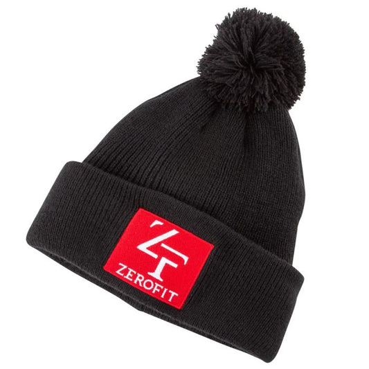 ZEROFIT BOBBLE HAT BLACK