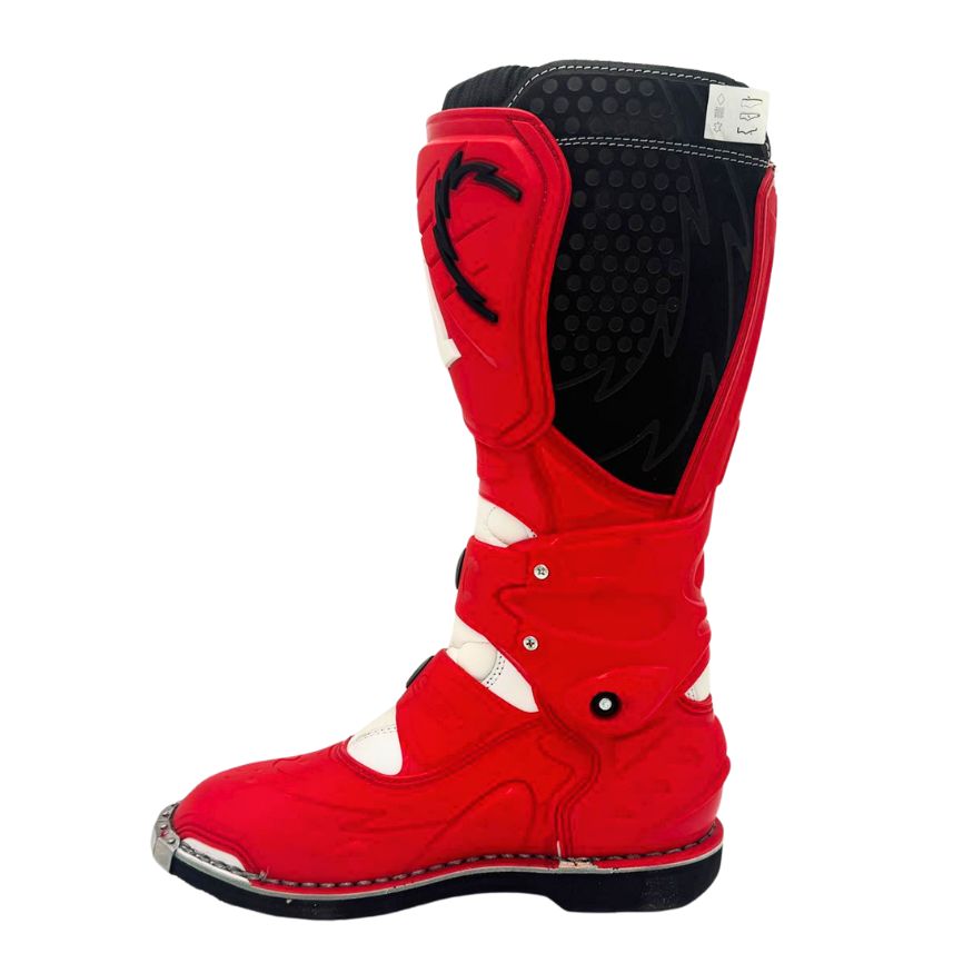 Sidi Sidi Charger MX Boots Red / White - View 7