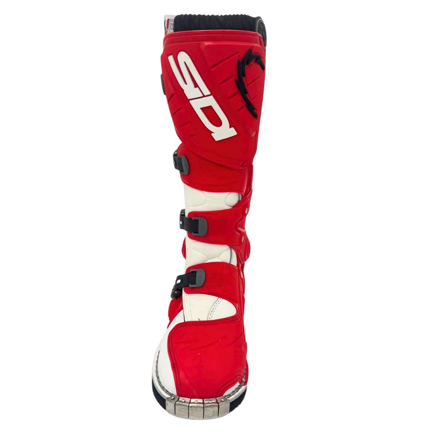 Sidi Sidi Charger MX Boots Red / White - Interior View