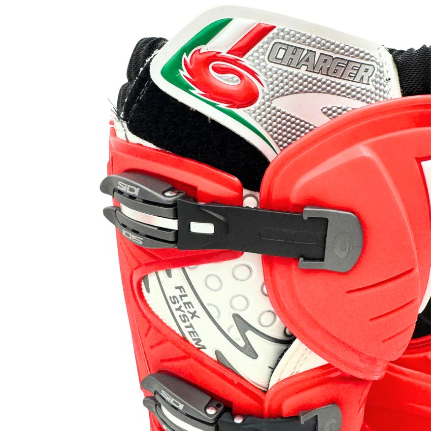 Sidi Sidi Charger MX Boots Red / White - View 9