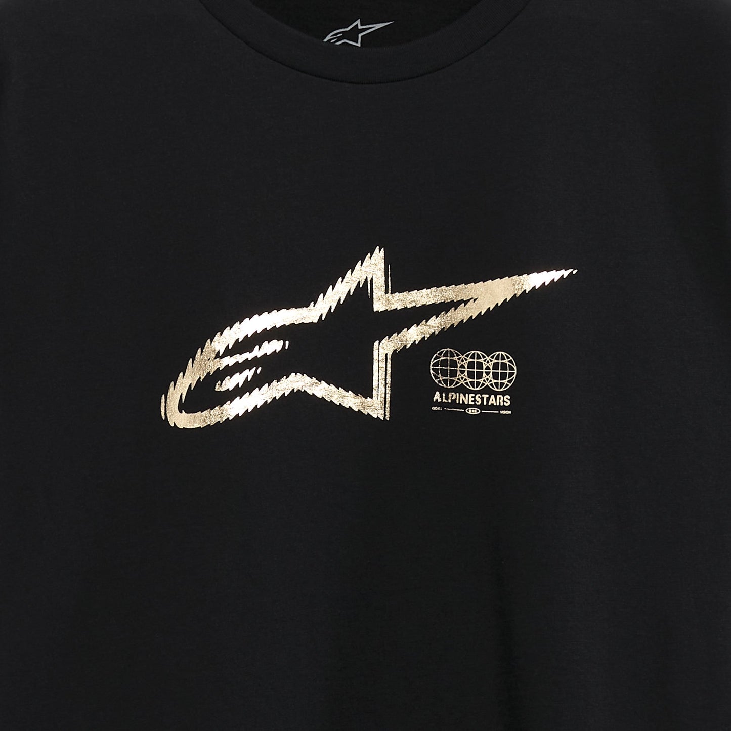 Alpinestars Golden CSF Short Sleeve T-Shirt- Black