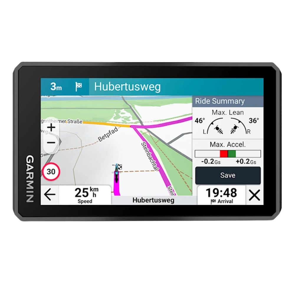 Garmin Garmin Zumo XT3 6" Motorcycle Sat Nav - Rear View