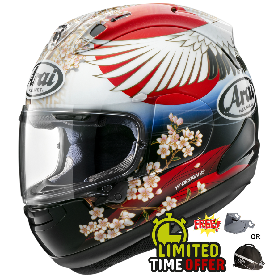 Arai Arai RX-7V Evo Tsubasa - Front View