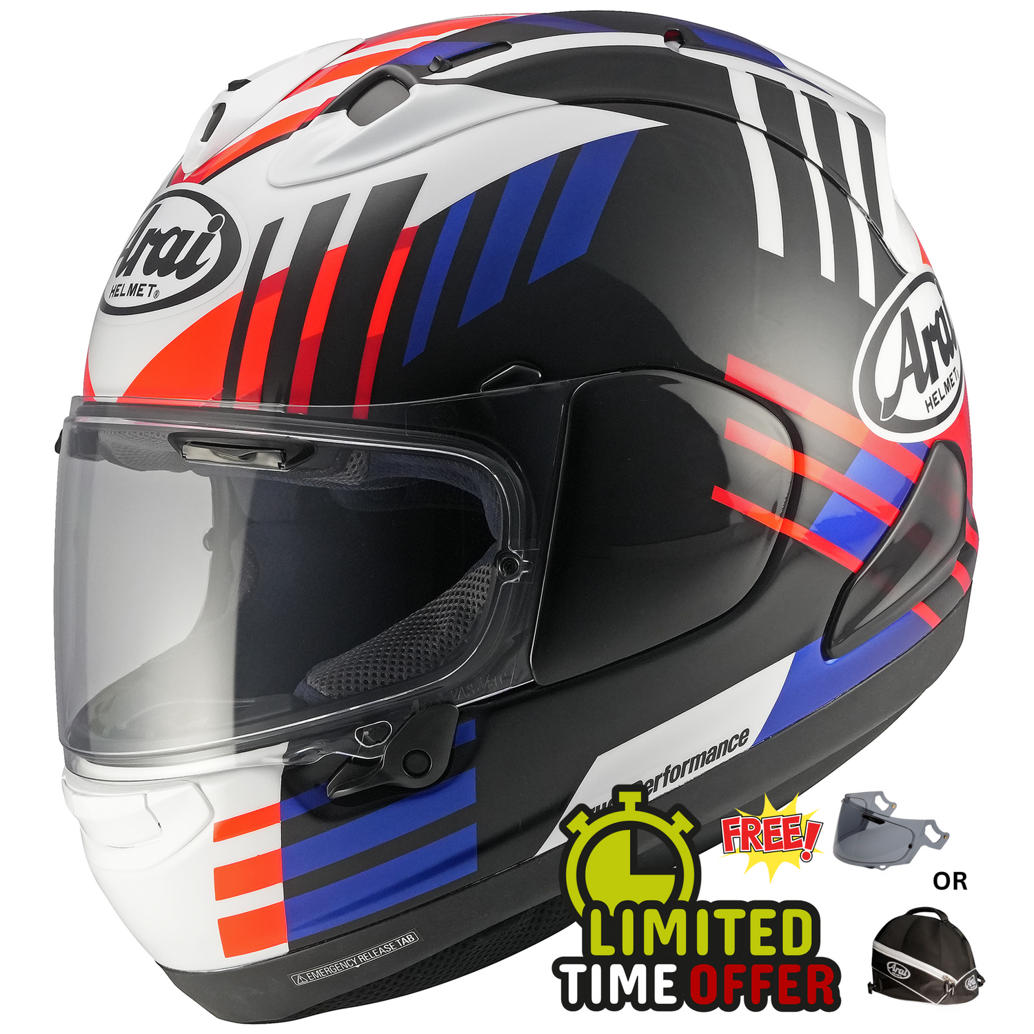 Arai Arai RX-7V Evo Rea SB3 - Front View