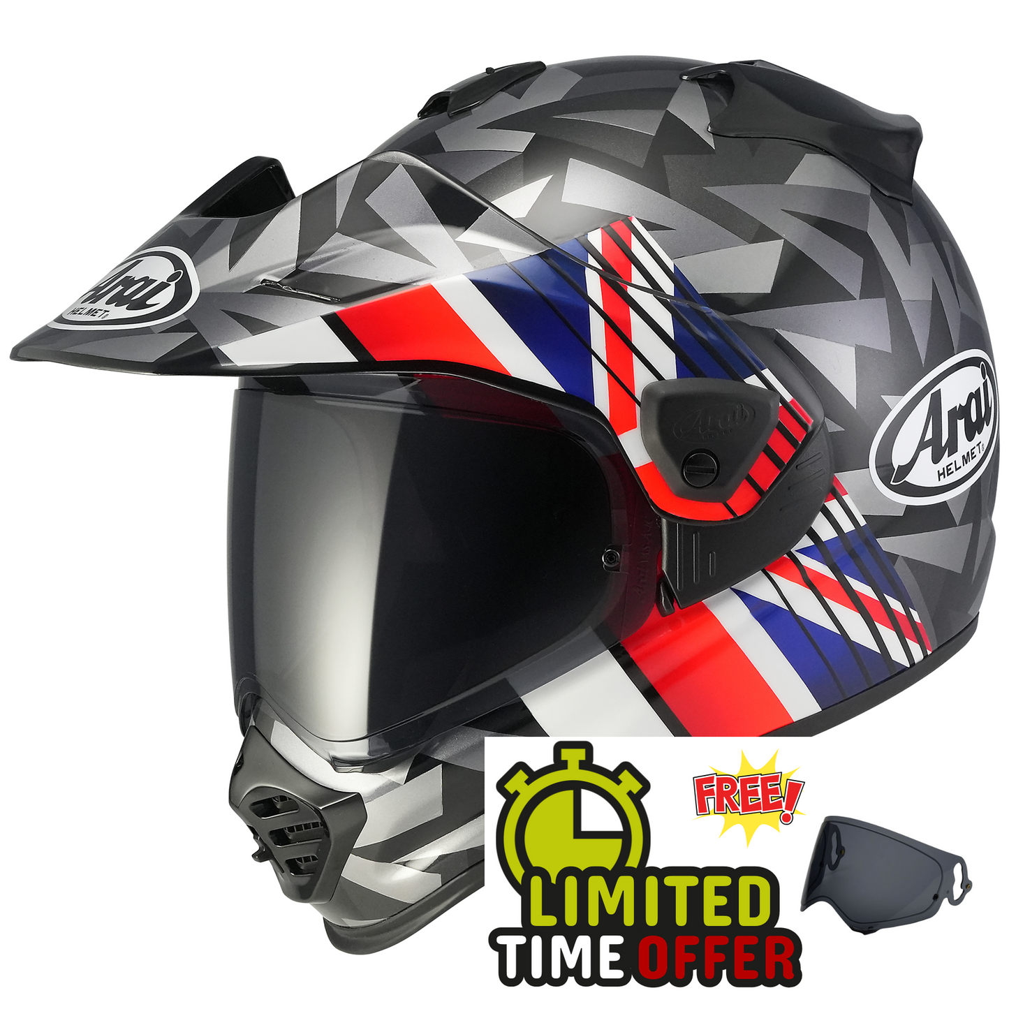 Arai Arai Tour-X 5 Nation - Front View