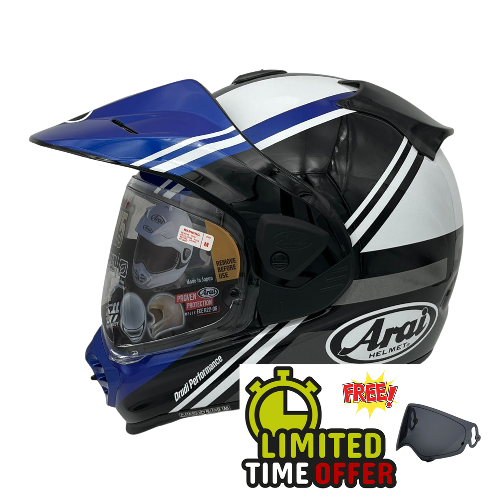 Arai Arai Tour-X5 Cosmic - Blue - Front View