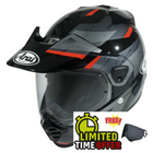 Arai Tour-X5 Anodize Red - Free Dark Visor