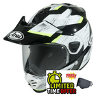 Arai Tour-X5 Anodize Yellow - Free Dark Visor