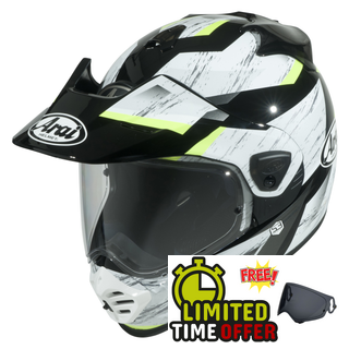 Arai Tour-X5 Anodize Yellow - Free Dark Visor