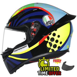 AGV AGV K1-S ROSSI WINTER TEST 2020 - Front View