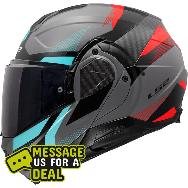 LS2 LS2 FF910 ADVANT II TRIPLE NARDO GREY - Front View